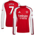 Bukayo Saka Arsenal adidas 2026/27 Home Replica Long Sleeve Jersey - Red