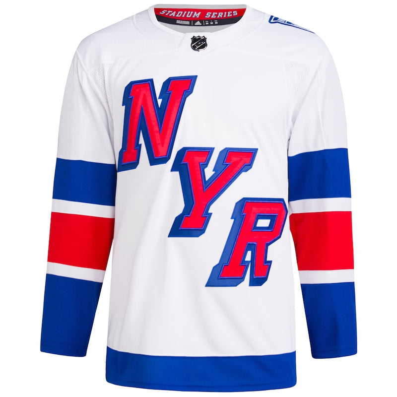 New York Rangers adidas 2024 NHL Stadium Series Primegreen Authentic Jersey – White