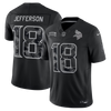 Justin Jefferson Minnesota Vikings Nike 2026 Salute to Service Stitched Limited Jersey - Black