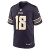 Justin Jefferson Minnesota Vikings Nike 2026 Rivalries Collection Game Jersey - Purple