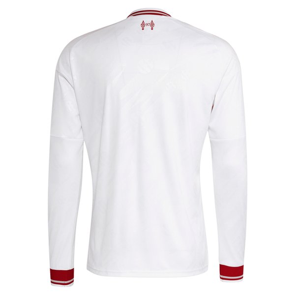 Liverpool adidas 2026/27 Away Replica Long Sleeve Jersey - White