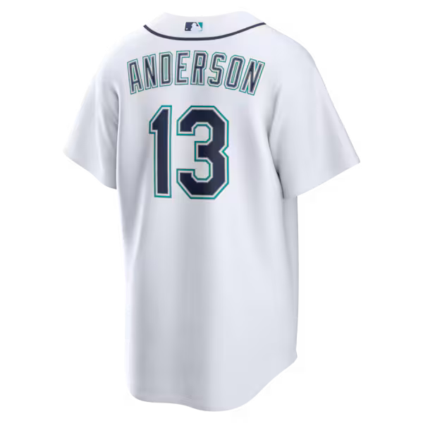 Kade Anderson Seattle Mariners Nike Home Replica Jersey - White