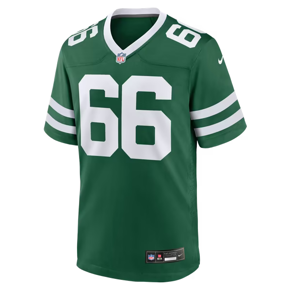 Joe Tippmann New York Jets Nike Team Game Jersey - Green