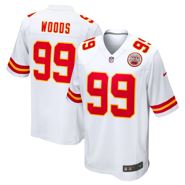 Peter Woods Kansas City Chiefs Nike Game Jersey - White