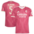 Jude Bellingham Real Madrid adidas 2026/27 Third Replica Jersey - Pink