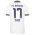 Michael Olise Bayern Munich adidas 2026/27 Away Replica Jersey - White