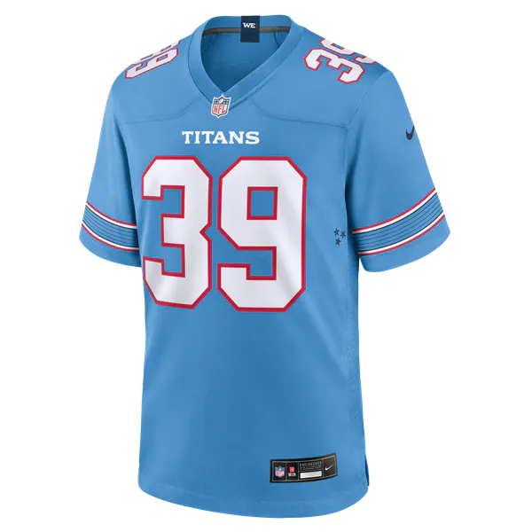 Melvin Smith Jr Tennessee Titans Nike Team Game Jersey - Light Blue