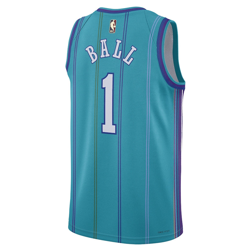 LaMelo Ball Charlotte Hornets Jordan Brand Unisex 2023/24 Swingman  Jersey - Classic Edition - Teal