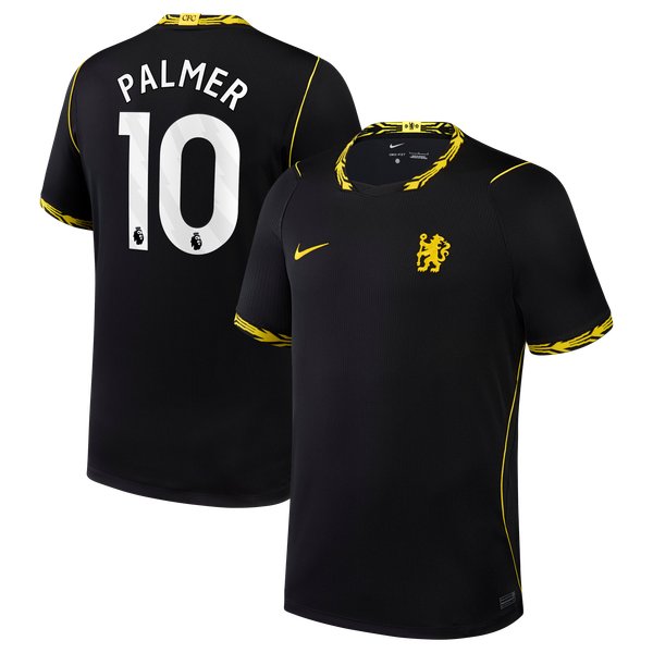 Cole Palmer Chelsea Nike 2026/27 Away Stadium Replica Jersey - Black