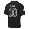 Jordan Love Green Bay Packers Nike Youth 2026 Salute to Service Game Jersey - Black