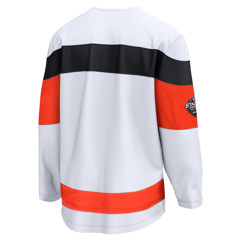 Philadelphia Flyers Fanatics Branded 2024 NHL Stadium Series Breakaway Jersey – White