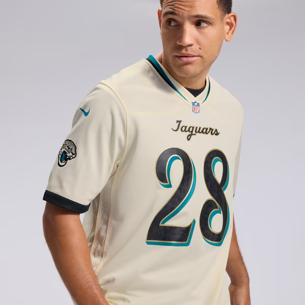 Fred Taylor Jacksonville Jaguars Nike 2026 Rivalries Collection Game Jersey - Natural