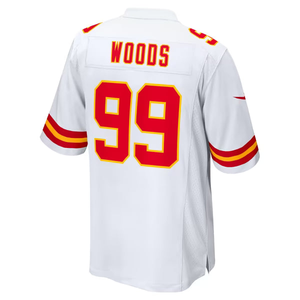 Peter Woods Kansas City Chiefs Nike Game Jersey - White