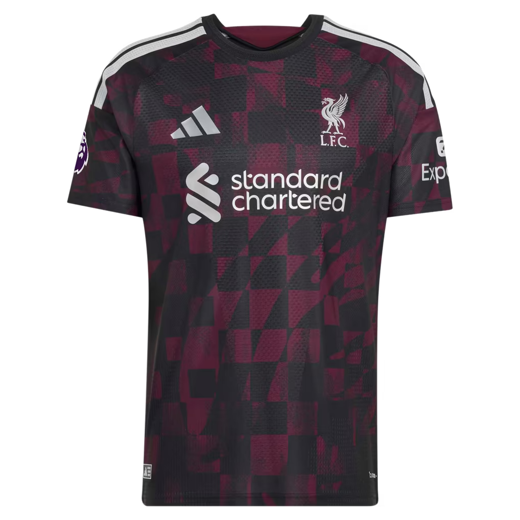 Liverpool adidas 2026/27 Third On-Field Authentic Custom Jersey - Black