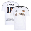Ezequiel Ponce Houston Dynamo FC adidas 2026 Archive Replica Jersey - White