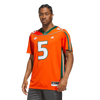 Andre Johnson Miami Hurricanes adidas Home It's Back Premier Jersey - Orange