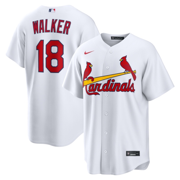 Jordan Walker St. Louis Cardinals Nike Home Replica Jersey - White