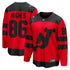 Jack Hughes New Jersey Devils Fanatics Branded 2024 NHL Stadium Series Breakaway Player Jersey – Red - Jersey Teams World