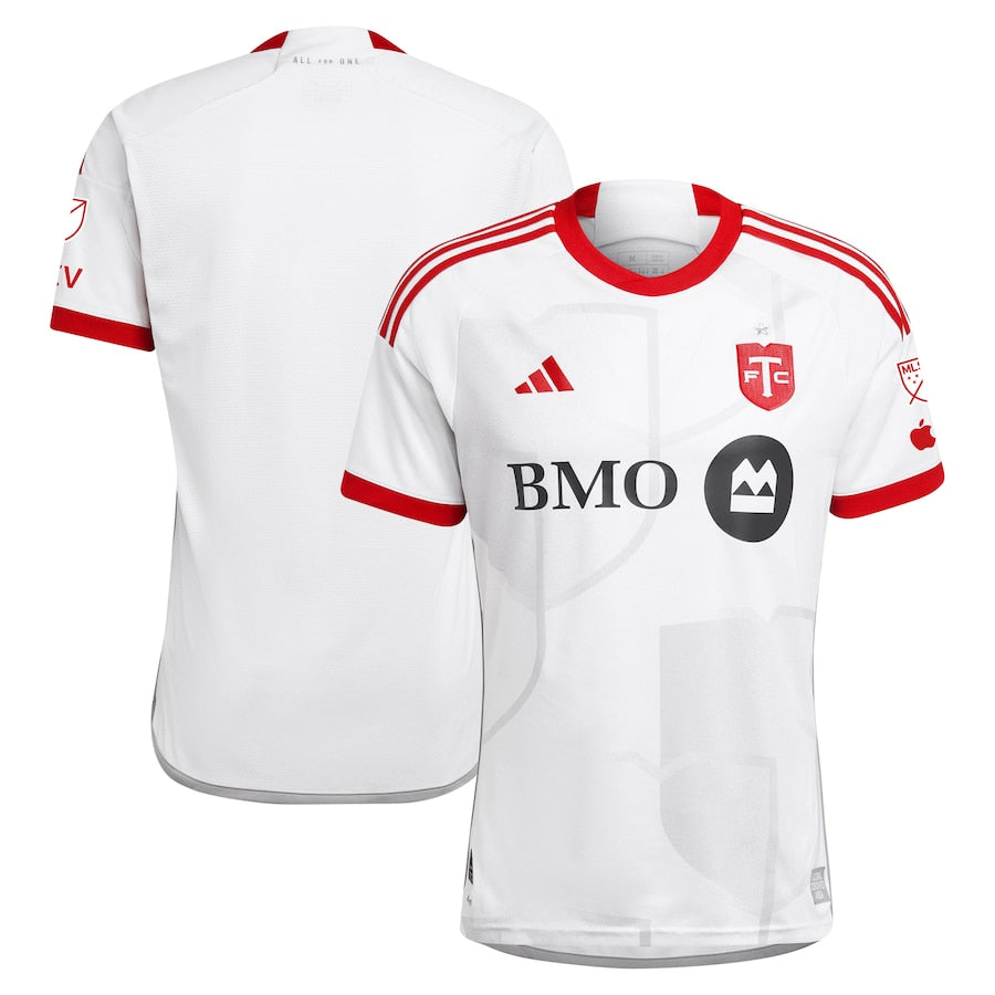Toronto FC adidas 2024 GTA Kit Authentic Jersey – White - Jersey Teams World