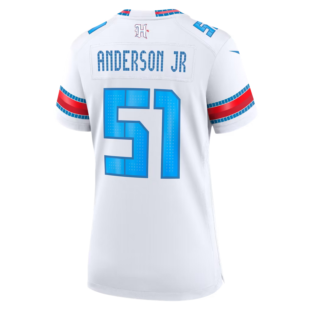 Will Anderson Jr. Houston Texans Nike Women's 2026 Rivalries Collection Game Jersey - White