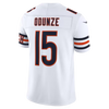 Rome Odunze Chicago Bears Nike Vapor F.U.S.E. Stitched Limited Jersey - White