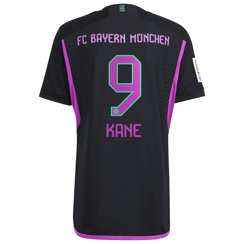 Harry Kane Bayern Munich adidas 2023/24 Away Player Jersey - Black