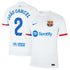 Joao Cancelo Barcelona Nike 2023/24 Away Stadium  Player Jersey - White - Jersey Teams World