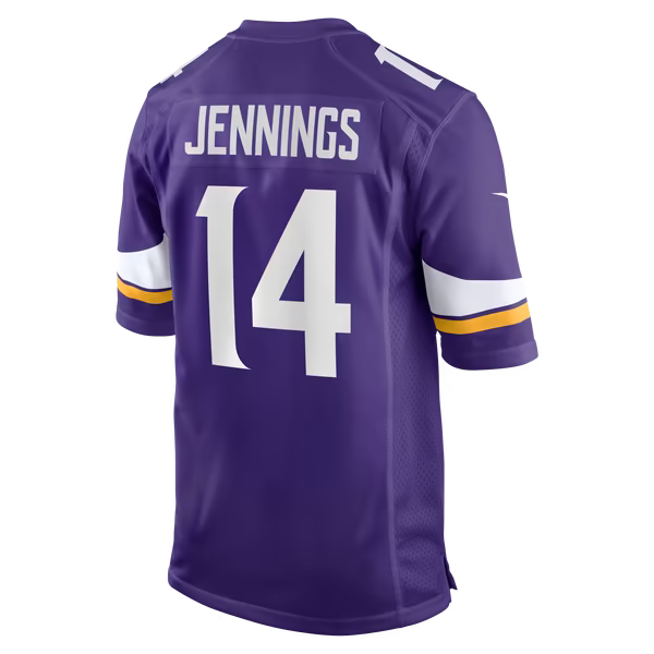 Jauan Jennings Minnesota Vikings Nike Team Game Jersey - Purple