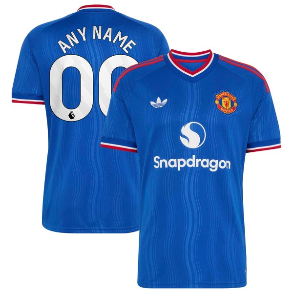 Manchester United adidas 2026/27 Away Replica Custom Jersey - Royal