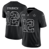 Roger Staubach Dallas Cowboys Nike 2026 Salute to Service Retired Player Stitched Limited Jersey - Black