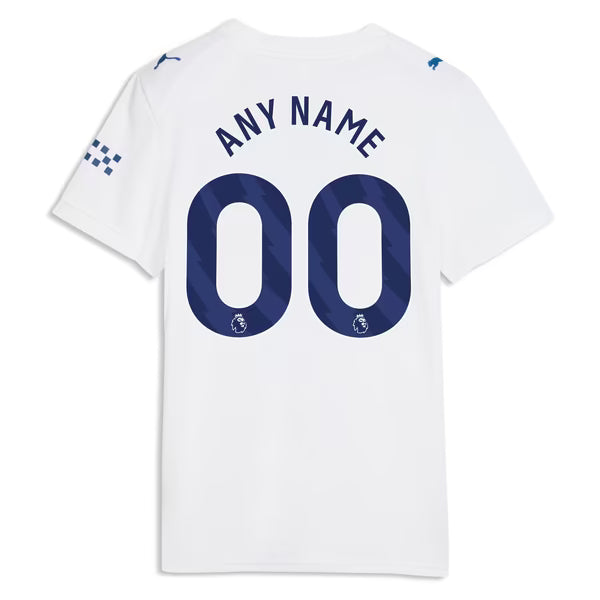 Manchester City Puma Women's 2026/27 Third Replica Custom Jersey - White