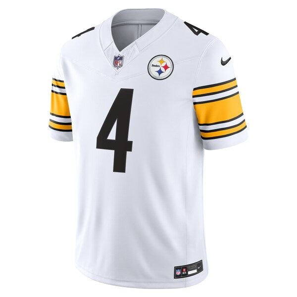 DK Metcalf Pittsburgh Steelers Nike Vapor F.U.S.E. Stitched Limited Jersey - White