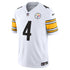 DK Metcalf Pittsburgh Steelers Nike Vapor F.U.S.E. Stitched Limited Jersey - White