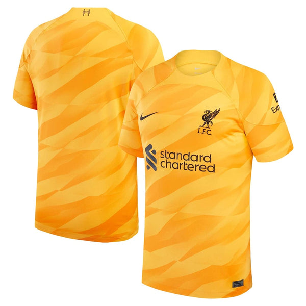 Liverpool Nike 2023/24 Goalkeeper Stadium Jersey - Yellow/Orange
