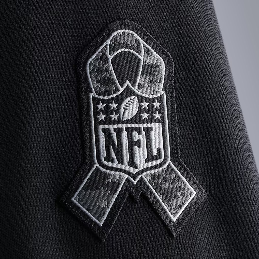 Justin Jefferson Minnesota Vikings Nike 2026 Salute to Service Stitched Limited Jersey - Black