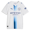 Erling Haaland Manchester City Puma Youth 2026/27 Third Replica Jersey - White
