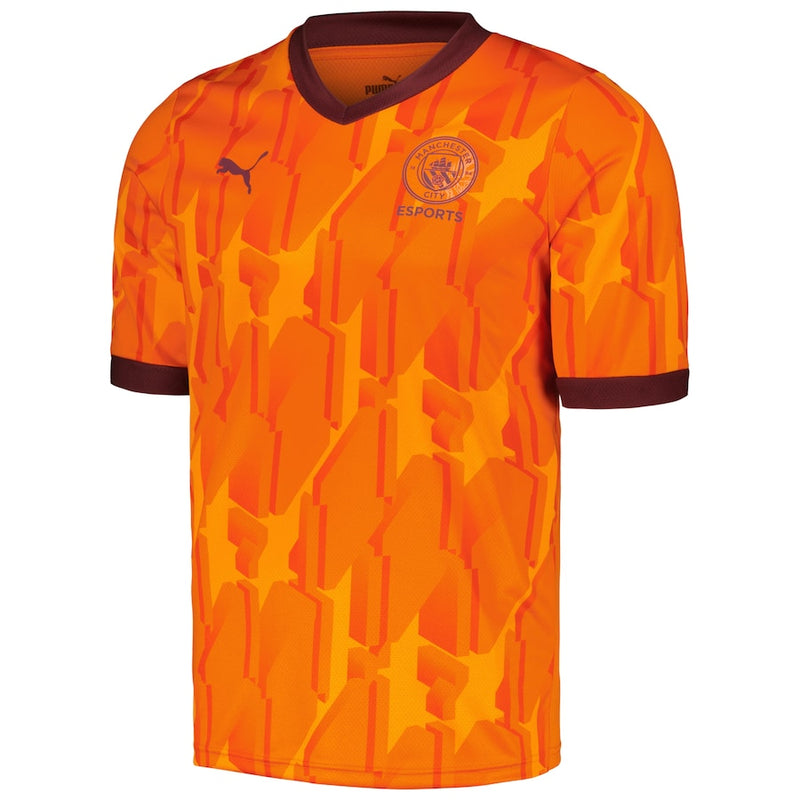 Manchester City Puma 2023/24 Esports Jersey - Orange
