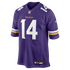 Jauan Jennings Minnesota Vikings Nike Team Game Jersey - Purple