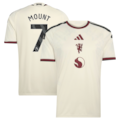 Mason Mount Manchester United adidas 2026/27 Third Replica Jersey - Cream