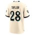 Fred Taylor Jacksonville Jaguars Nike 2026 Rivalries Collection Game Jersey - Natural