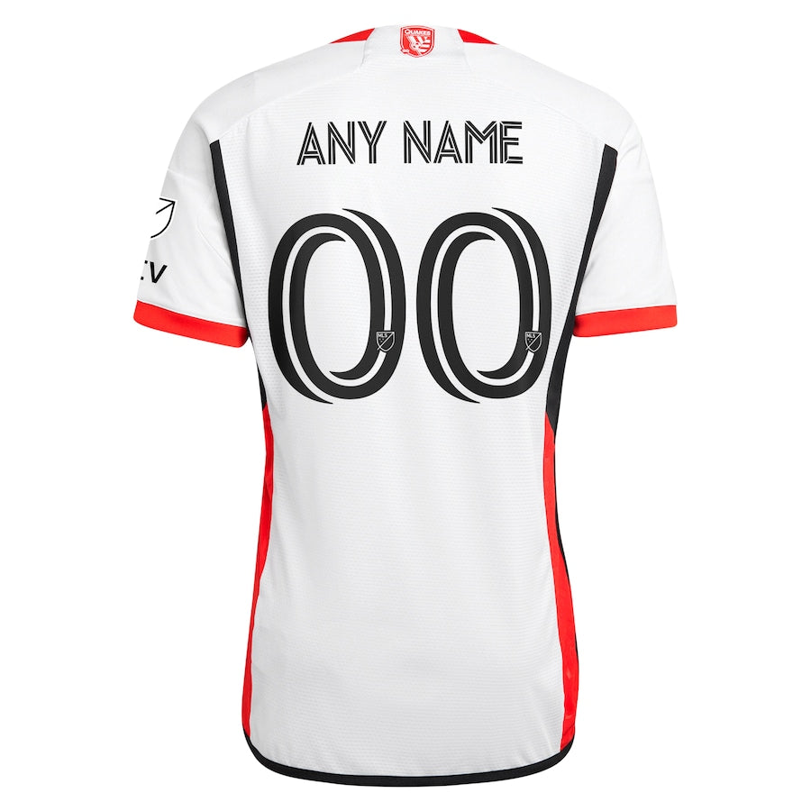 San Jose Earthquakes adidas 2024 The 50 Kit Authentic Custom Jersey - White