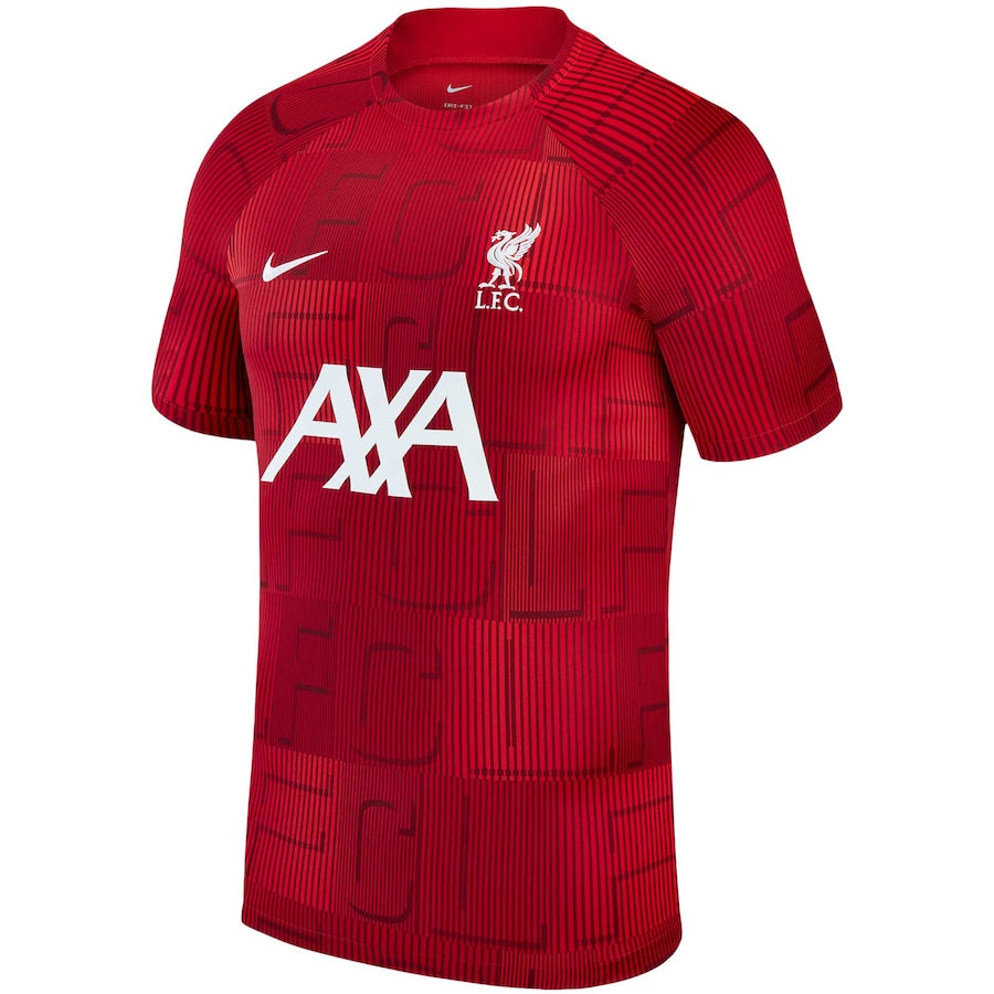 Liverpool Nike 2023/24 Academy Pro Pre-Match Top - Red - Jersey Teams World