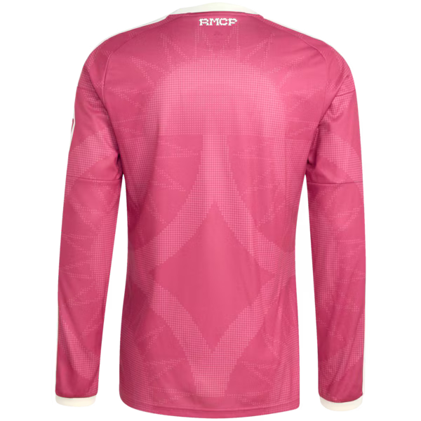 Real Madrid adidas 2026/27 Third Replica Long Sleeve Jersey - Pink