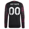 Liverpool adidas 2026/27 Third Replica Custom Long Sleeve Jersey - Black
