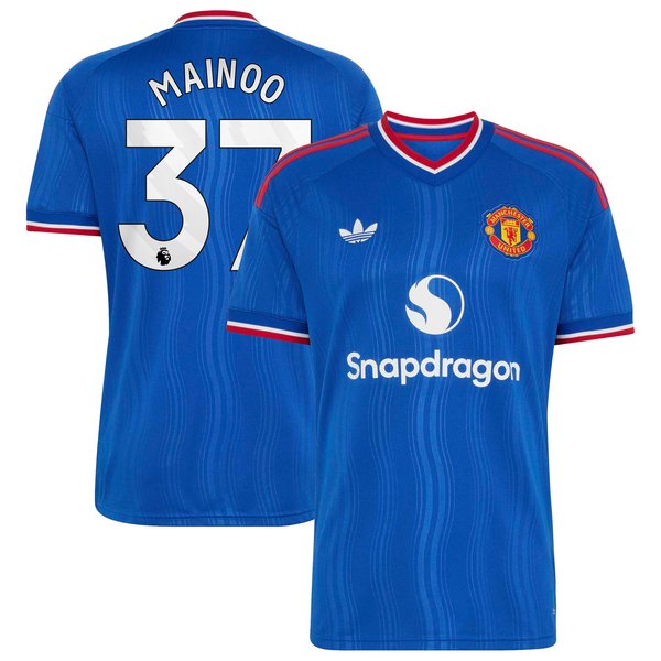 Kobbie Mainoo Manchester United adidas 2026/27 Away Replica Jersey - Royal