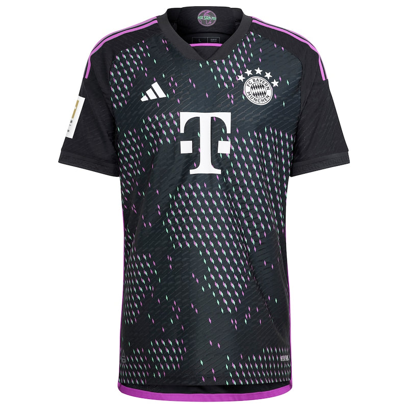 Serge Gnabry Bayern Munich adidas 2023/24 Away Player Jersey - Black