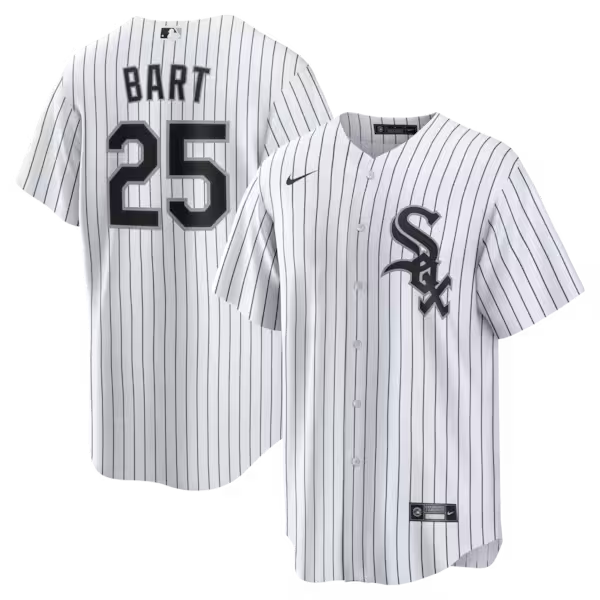 Joey Bart Chicago White Sox Nike Home Replica Jersey - White