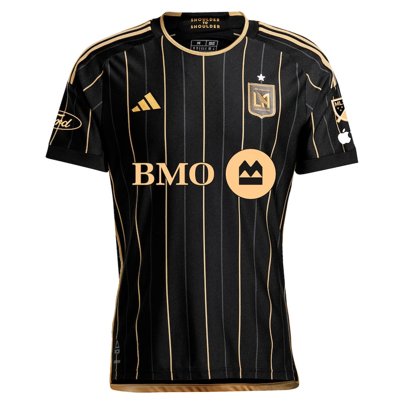 LAFC adidas 2024 Primary Authentic Jersey - Black