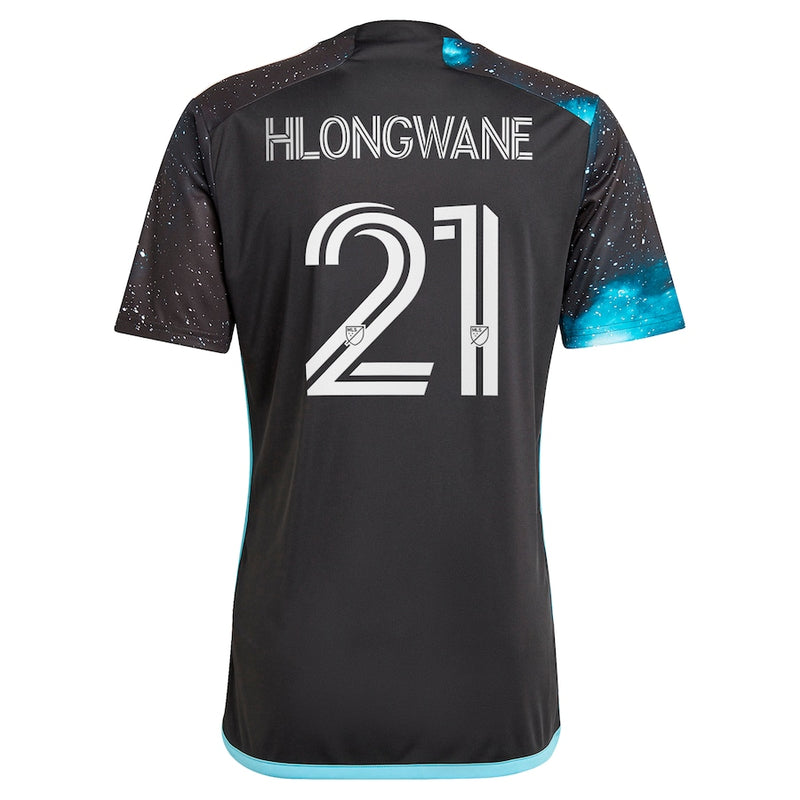 Bongokuhle Hlongwane Minnesota United FC adidas 2024 Starry Night  Player Jersey - Black