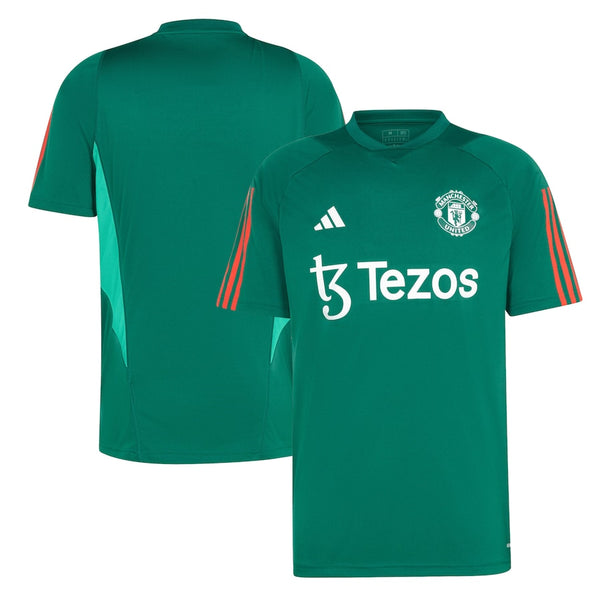 Manchester United adidas 2023/24 Training Jersey - Green